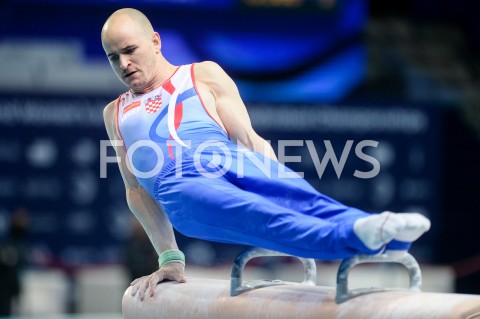  10.04.2019 SZCZECIN<br />
8. MISTRZOSTWA EUROPY W GIMNASTYCE SPORTOWEJ KOBIET I MEZCZYZN<br />
DZIEN 1 - KWALIFIKACJE MEZCZYZN<br />
8th European Championships in Artistic Gymnastics<br />
Day 1 - Men Qualifications<br />
N/Z FILIP UDE<br />
 