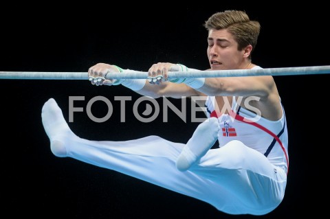  10.04.2019 SZCZECIN<br />
8. MISTRZOSTWA EUROPY W GIMNASTYCE SPORTOWEJ KOBIET I MEZCZYZN<br />
DZIEN 1 - KWALIFIKACJE MEZCZYZN<br />
8th European Championships in Artistic Gymnastics<br />
Day 1 - Men Qualifications<br />
N/Z HARALD WIBYE<br />
 