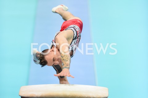  10.04.2019 SZCZECIN<br />
8. MISTRZOSTWA EUROPY W GIMNASTYCE SPORTOWEJ KOBIET I MEZCZYZN<br />
DZIEN 1 - KWALIFIKACJE MEZCZYZN<br />
8th European Championships in Artistic Gymnastics<br />
Day 1 - Men Qualifications<br />
N/Z LUKASZ BORKOWSKI<br />
 