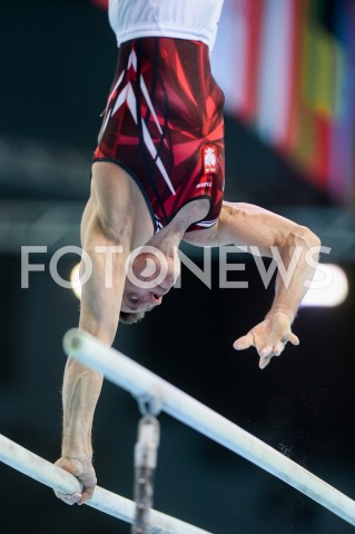  10.04.2019 SZCZECIN<br />
8. MISTRZOSTWA EUROPY W GIMNASTYCE SPORTOWEJ KOBIET I MEZCZYZN<br />
DZIEN 1 - KWALIFIKACJE MEZCZYZN<br />
8th European Championships in Artistic Gymnastics<br />
Day 1 - Men Qualifications<br />
N/Z ROMAN KULESZA<br />
 