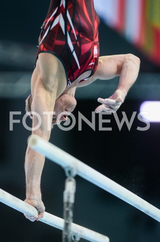  10.04.2019 SZCZECIN<br />
8. MISTRZOSTWA EUROPY W GIMNASTYCE SPORTOWEJ KOBIET I MEZCZYZN<br />
DZIEN 1 - KWALIFIKACJE MEZCZYZN<br />
8th European Championships in Artistic Gymnastics<br />
Day 1 - Men Qualifications<br />
N/Z ROMAN KULESZA<br />
 