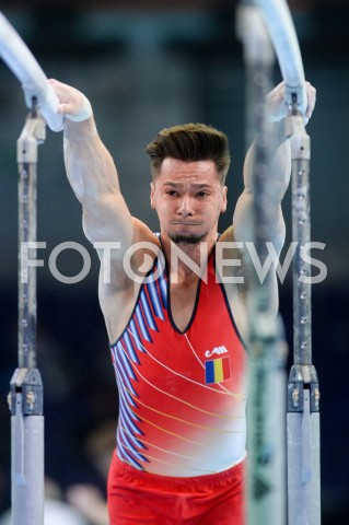  10.04.2019 SZCZECIN<br />
8. MISTRZOSTWA EUROPY W GIMNASTYCE SPORTOWEJ KOBIET I MEZCZYZN<br />
DZIEN 1 - KWALIFIKACJE MEZCZYZN<br />
8th European Championships in Artistic Gymnastics<br />
Day 1 - Men Qualifications<br />
N/Z TOMA MODOIANU ZSEDER<br />
 