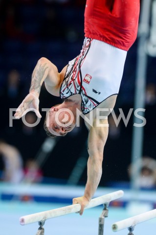  10.04.2019 SZCZECIN<br />
8. MISTRZOSTWA EUROPY W GIMNASTYCE SPORTOWEJ KOBIET I MEZCZYZN<br />
DZIEN 1 - KWALIFIKACJE MEZCZYZN<br />
8th European Championships in Artistic Gymnastics<br />
Day 1 - Men Qualifications<br />
N/Z LUKASZ BORKOWSKI<br />
 