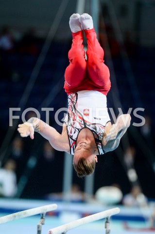  10.04.2019 SZCZECIN<br />
8. MISTRZOSTWA EUROPY W GIMNASTYCE SPORTOWEJ KOBIET I MEZCZYZN<br />
DZIEN 1 - KWALIFIKACJE MEZCZYZN<br />
8th European Championships in Artistic Gymnastics<br />
Day 1 - Men Qualifications<br />
N/Z LUKASZ BORKOWSKI<br />
 