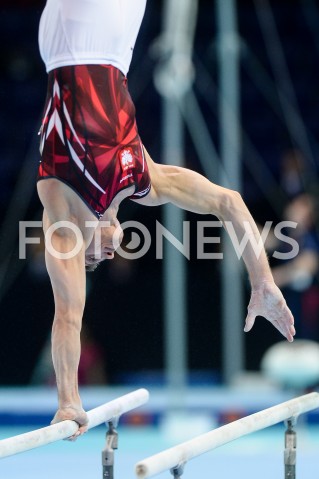  10.04.2019 SZCZECIN<br />
8. MISTRZOSTWA EUROPY W GIMNASTYCE SPORTOWEJ KOBIET I MEZCZYZN<br />
DZIEN 1 - KWALIFIKACJE MEZCZYZN<br />
8th European Championships in Artistic Gymnastics<br />
Day 1 - Men Qualifications<br />
N/Z ROMAN KULESZA<br />
 