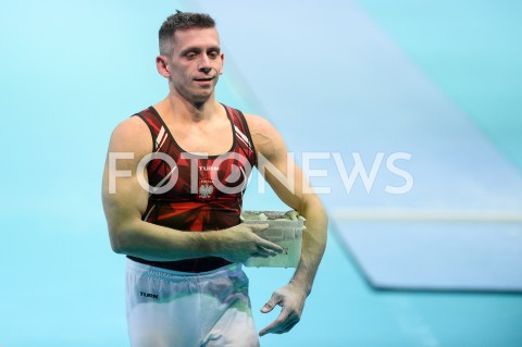  10.04.2019 SZCZECIN<br />
8. MISTRZOSTWA EUROPY W GIMNASTYCE SPORTOWEJ KOBIET I MEZCZYZN<br />
DZIEN 1 - KWALIFIKACJE MEZCZYZN<br />
8th European Championships in Artistic Gymnastics<br />
Day 1 - Men Qualifications<br />
N/Z ROMAN KULESZA<br />
 