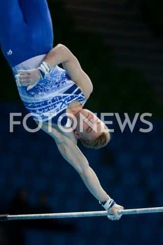  10.04.2019 SZCZECIN<br />
8. MISTRZOSTWA EUROPY W GIMNASTYCE SPORTOWEJ KOBIET I MEZCZYZN<br />
DZIEN 1 - KWALIFIKACJE MEZCZYZN<br />
8th European Championships in Artistic Gymnastics<br />
Day 1 - Men Qualifications<br />
N/Z ROBERT KIRMES<br />
 