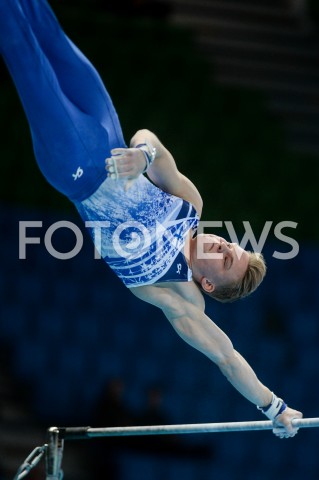  10.04.2019 SZCZECIN<br />
8. MISTRZOSTWA EUROPY W GIMNASTYCE SPORTOWEJ KOBIET I MEZCZYZN<br />
DZIEN 1 - KWALIFIKACJE MEZCZYZN<br />
8th European Championships in Artistic Gymnastics<br />
Day 1 - Men Qualifications<br />
N/Z ROBERT KIRMES<br />
 