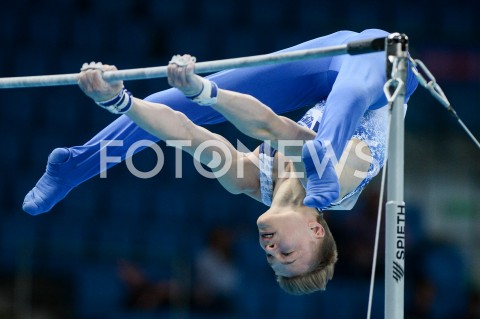  10.04.2019 SZCZECIN<br />
8. MISTRZOSTWA EUROPY W GIMNASTYCE SPORTOWEJ KOBIET I MEZCZYZN<br />
DZIEN 1 - KWALIFIKACJE MEZCZYZN<br />
8th European Championships in Artistic Gymnastics<br />
Day 1 - Men Qualifications<br />
N/Z ROBERT KIRMES<br />
 