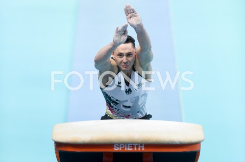  10.04.2019 SZCZECIN<br />
8. MISTRZOSTWA EUROPY W GIMNASTYCE SPORTOWEJ KOBIET I MEZCZYZN<br />
DZIEN 1 - KWALIFIKACJE MEZCZYZN<br />
8th European Championships in Artistic Gymnastics<br />
Day 1 - Men Qualifications<br />
N/Z ANDREAS TOBA<br />
 