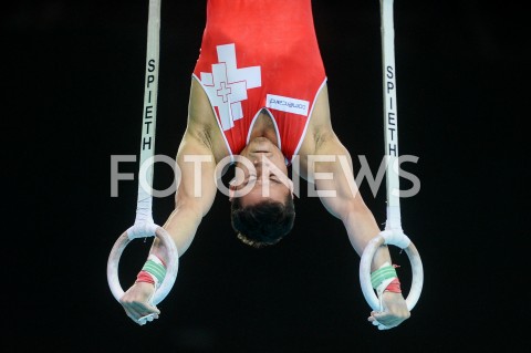  10.04.2019 SZCZECIN<br />
8. MISTRZOSTWA EUROPY W GIMNASTYCE SPORTOWEJ KOBIET I MEZCZYZN<br />
DZIEN 1 - KWALIFIKACJE MEZCZYZN<br />
8th European Championships in Artistic Gymnastics<br />
Day 1 - Men Qualifications<br />
N/Z EDDY YUSOF<br />
 