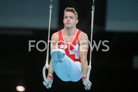  10.04.2019 SZCZECIN<br />
8. MISTRZOSTWA EUROPY W GIMNASTYCE SPORTOWEJ KOBIET I MEZCZYZN<br />
DZIEN 1 - KWALIFIKACJE MEZCZYZN<br />
8th European Championships in Artistic Gymnastics<br />
Day 1 - Men Qualifications<br />
N/Z CHRISTIAN BAUMANN<br />
 