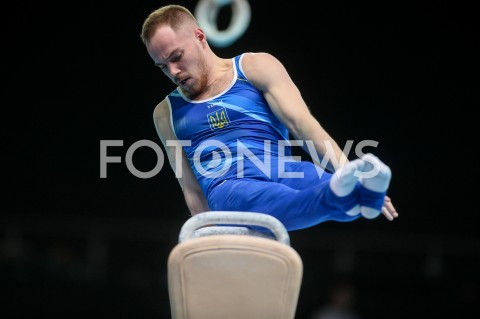  10.04.2019 SZCZECIN<br />
8. MISTRZOSTWA EUROPY W GIMNASTYCE SPORTOWEJ KOBIET I MEZCZYZN<br />
DZIEN 1 - KWALIFIKACJE MEZCZYZN<br />
8th European Championships in Artistic Gymnastics<br />
Day 1 - Men Qualifications<br />
N/Z OLEG VERNIAIEV<br />
 