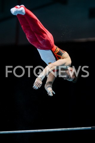  10.04.2019 SZCZECIN<br />
8. MISTRZOSTWA EUROPY W GIMNASTYCE SPORTOWEJ KOBIET I MEZCZYZN<br />
DZIEN 1 - KWALIFIKACJE MEZCZYZN<br />
8th European Championships in Artistic Gymnastics<br />
Day 1 - Men Qualifications<br />
N/Z ADRIAN VERA<br />
 