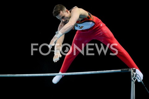  10.04.2019 SZCZECIN<br />
8. MISTRZOSTWA EUROPY W GIMNASTYCE SPORTOWEJ KOBIET I MEZCZYZN<br />
DZIEN 1 - KWALIFIKACJE MEZCZYZN<br />
8th European Championships in Artistic Gymnastics<br />
Day 1 - Men Qualifications<br />
N/Z ADRIAN VERA<br />
 