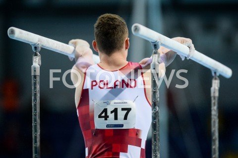  10.04.2019 SZCZECIN<br />
8. MISTRZOSTWA EUROPY W GIMNASTYCE SPORTOWEJ KOBIET I MEZCZYZN<br />
DZIEN 1 - KWALIFIKACJE MEZCZYZN<br />
8th European Championships in Artistic Gymnastics<br />
Day 1 - Men Qualifications<br />
N/Z PAWEL KASKOW<br />
 