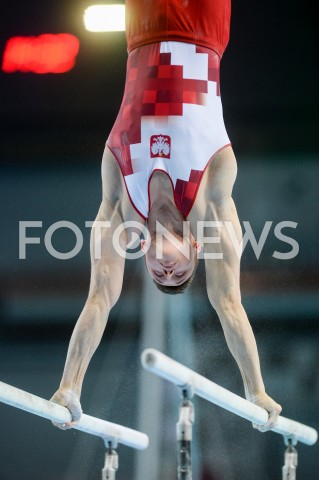  10.04.2019 SZCZECIN<br />
8. MISTRZOSTWA EUROPY W GIMNASTYCE SPORTOWEJ KOBIET I MEZCZYZN<br />
DZIEN 1 - KWALIFIKACJE MEZCZYZN<br />
8th European Championships in Artistic Gymnastics<br />
Day 1 - Men Qualifications<br />
N/Z PAWEL KASKOW<br />
 