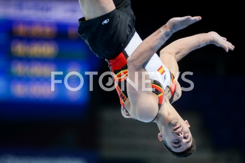  10.04.2019 SZCZECIN<br />
8. MISTRZOSTWA EUROPY W GIMNASTYCE SPORTOWEJ KOBIET I MEZCZYZN<br />
DZIEN 1 - KWALIFIKACJE MEZCZYZN<br />
8th European Championships in Artistic Gymnastics<br />
Day 1 - Men Qualifications<br />
N/Z ADRIA VERA<br />
 