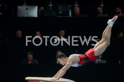  10.04.2019 SZCZECIN<br />
8. MISTRZOSTWA EUROPY W GIMNASTYCE SPORTOWEJ KOBIET I MEZCZYZN<br />
DZIEN 1 - KWALIFIKACJE MEZCZYZN<br />
8th European Championships in Artistic Gymnastics<br />
Day 1 - Men Qualifications<br />
N/Z AHMET ONDER<br />
 