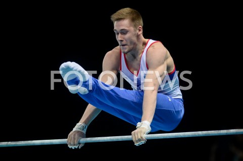  10.04.2019 SZCZECIN<br />
8. MISTRZOSTWA EUROPY W GIMNASTYCE SPORTOWEJ KOBIET I MEZCZYZN<br />
DZIEN 1 - KWALIFIKACJE MEZCZYZN<br />
8th European Championships in Artistic Gymnastics<br />
Day 1 - Men Qualifications<br />
N/Z VLADISLAV POLIASHOV<br />
 