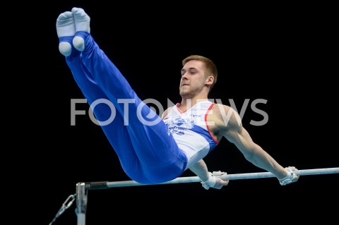  10.04.2019 SZCZECIN<br />
8. MISTRZOSTWA EUROPY W GIMNASTYCE SPORTOWEJ KOBIET I MEZCZYZN<br />
DZIEN 1 - KWALIFIKACJE MEZCZYZN<br />
8th European Championships in Artistic Gymnastics<br />
Day 1 - Men Qualifications<br />
N/Z VLADISLAV POLIASHOV<br />
 