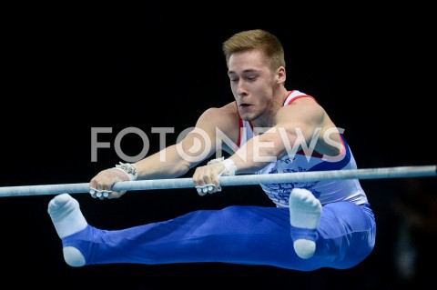  10.04.2019 SZCZECIN<br />
8. MISTRZOSTWA EUROPY W GIMNASTYCE SPORTOWEJ KOBIET I MEZCZYZN<br />
DZIEN 1 - KWALIFIKACJE MEZCZYZN<br />
8th European Championships in Artistic Gymnastics<br />
Day 1 - Men Qualifications<br />
N/Z VLADISLAV POLIASHOV<br />
 