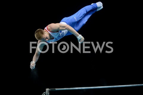  10.04.2019 SZCZECIN<br />
8. MISTRZOSTWA EUROPY W GIMNASTYCE SPORTOWEJ KOBIET I MEZCZYZN<br />
DZIEN 1 - KWALIFIKACJE MEZCZYZN<br />
8th European Championships in Artistic Gymnastics<br />
Day 1 - Men Qualifications<br />
N/Z VLADISLAV POLIASHOV<br />
 