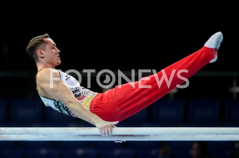  10.04.2019 SZCZECIN<br />
8. MISTRZOSTWA EUROPY W GIMNASTYCE SPORTOWEJ KOBIET I MEZCZYZN<br />
DZIEN 1 - KWALIFIKACJE MEZCZYZN<br />
8th European Championships in Artistic Gymnastics<br />
Day 1 - Men Qualifications<br />
N/Z ANDREAS TOBA<br />
 