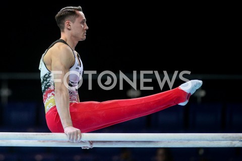  10.04.2019 SZCZECIN<br />
8. MISTRZOSTWA EUROPY W GIMNASTYCE SPORTOWEJ KOBIET I MEZCZYZN<br />
DZIEN 1 - KWALIFIKACJE MEZCZYZN<br />
8th European Championships in Artistic Gymnastics<br />
Day 1 - Men Qualifications<br />
N/Z ANDREAS TOBA<br />
 