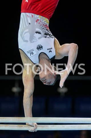  10.04.2019 SZCZECIN<br />
8. MISTRZOSTWA EUROPY W GIMNASTYCE SPORTOWEJ KOBIET I MEZCZYZN<br />
DZIEN 1 - KWALIFIKACJE MEZCZYZN<br />
8th European Championships in Artistic Gymnastics<br />
Day 1 - Men Qualifications<br />
N/Z ANDREAS TOBA<br />
 