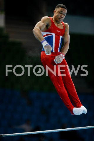  10.04.2019 SZCZECIN<br />
8. MISTRZOSTWA EUROPY W GIMNASTYCE SPORTOWEJ KOBIET I MEZCZYZN<br />
DZIEN 1 - KWALIFIKACJE MEZCZYZN<br />
8th European Championships in Artistic Gymnastics<br />
Day 1 - Men Qualifications<br />
N/Z JOE FRASER<br />
 