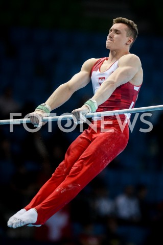  10.04.2019 SZCZECIN<br />
8. MISTRZOSTWA EUROPY W GIMNASTYCE SPORTOWEJ KOBIET I MEZCZYZN<br />
DZIEN 1 - KWALIFIKACJE MEZCZYZN<br />
8th European Championships in Artistic Gymnastics<br />
Day 1 - Men Qualifications<br />
N/Z PAWEL KASKOW<br />
 