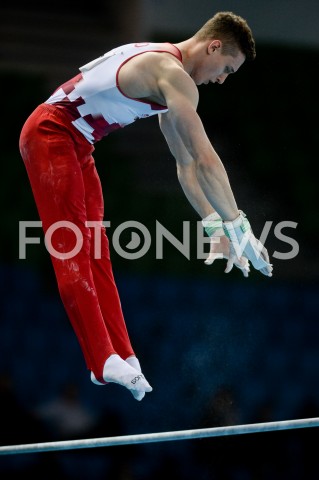  10.04.2019 SZCZECIN<br />
8. MISTRZOSTWA EUROPY W GIMNASTYCE SPORTOWEJ KOBIET I MEZCZYZN<br />
DZIEN 1 - KWALIFIKACJE MEZCZYZN<br />
8th European Championships in Artistic Gymnastics<br />
Day 1 - Men Qualifications<br />
N/Z PAWEL KASKOW<br />
 