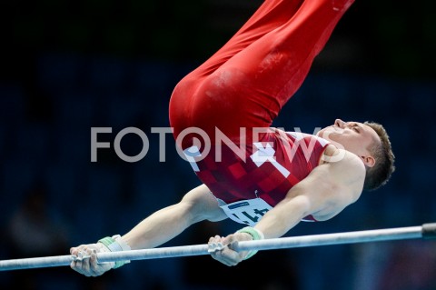  10.04.2019 SZCZECIN<br />
8. MISTRZOSTWA EUROPY W GIMNASTYCE SPORTOWEJ KOBIET I MEZCZYZN<br />
DZIEN 1 - KWALIFIKACJE MEZCZYZN<br />
8th European Championships in Artistic Gymnastics<br />
Day 1 - Men Qualifications<br />
N/Z PAWEL KASKOW<br />
 