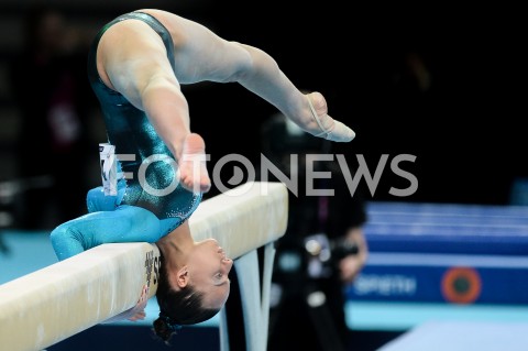  11.04.2019 SZCZECIN<br />
8. MISTRZOSTWA EUROPY W GIMNASTYCE SPORTOWEJ KOBIET I MEZCZYZN<br />
DZIEN 2 - KWALIFIKACJE KOBIET<br />
8th European Championships in Artistic Gymnastics<br />
Day 2 - Women Qualifications<br />
N/Z ANSASTASIJA DUBOVA<br />
 