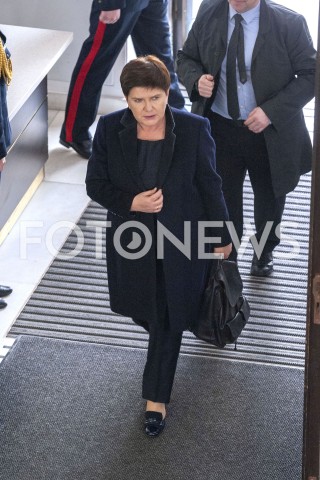  12.04.2019 WARSZAWA SEJM<br />POSIEDZENIE SEJMU<br />N/Z BEATA SZYDLO<br /> 