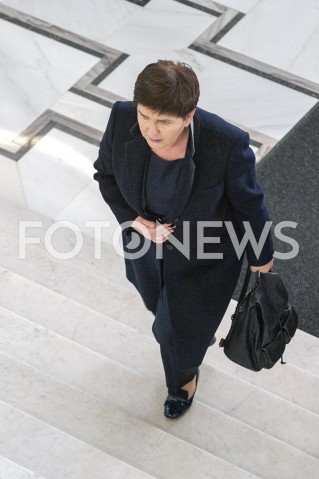  12.04.2019 WARSZAWA SEJM<br />POSIEDZENIE SEJMU<br />N/Z BEATA SZYDLO<br /> 