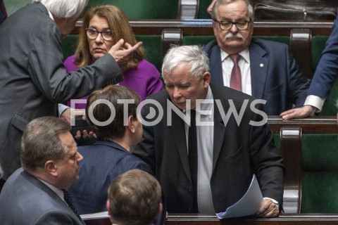  12.04.2019 WARSZAWA SEJM<br />POSIEDZENIE SEJMU<br />N/Z JAROSLAW KACZYNSKI BEATA SZYDLO JAROSLAW ZIELINSKI BEATA MAZUREK<br /> 