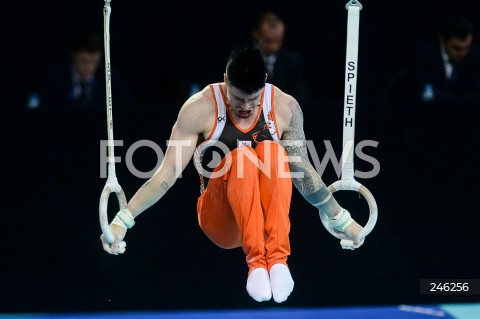  12.04.2019 SZCZECIN<br />
8. MISTRZOSTWA EUROPY W GIMNASTYCE SPORTOWEJ KOBIET I MEZCZYZN<br />
DZIEN 3 - FINAL WIELOBOJU MEZCZYZN<br />
8th European Championships in Artistic Gymnastics<br />
Day 3 - Men's All Around Final<br />
N/Z CASIMIR SCHMIDT (NED)<br />
 