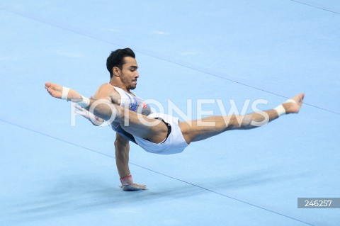  12.04.2019 SZCZECIN<br />
8. MISTRZOSTWA EUROPY W GIMNASTYCE SPORTOWEJ KOBIET I MEZCZYZN<br />
DZIEN 3 - FINAL WIELOBOJU MEZCZYZN<br />
8th European Championships in Artistic Gymnastics<br />
Day 3 - Men's All Around Final<br />
N/Z FERHAT ARICAN (TUR)<br />
 