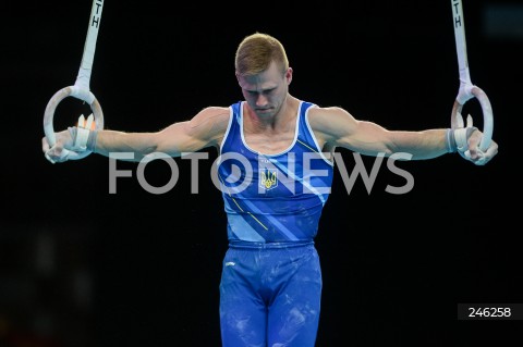  12.04.2019 SZCZECIN<br />
8. MISTRZOSTWA EUROPY W GIMNASTYCE SPORTOWEJ KOBIET I MEZCZYZN<br />
DZIEN 3 - FINAL WIELOBOJU MEZCZYZN<br />
8th European Championships in Artistic Gymnastics<br />
Day 3 - Men's All Around Final<br />
N/Z YEVGEN YUDENKOV (UKR)<br />
 