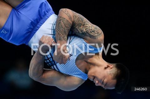  12.04.2019 SZCZECIN<br />
8. MISTRZOSTWA EUROPY W GIMNASTYCE SPORTOWEJ KOBIET I MEZCZYZN<br />
DZIEN 3 - FINAL WIELOBOJU MEZCZYZN<br />
8th European Championships in Artistic Gymnastics<br />
Day 3 - Men's All Around Final<br />
N/Z MARIOS GEORGIOU (CYP)<br />
 