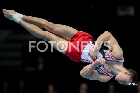  12.04.2019 SZCZECIN<br />
8. MISTRZOSTWA EUROPY W GIMNASTYCE SPORTOWEJ KOBIET I MEZCZYZN<br />
DZIEN 3 - FINAL WIELOBOJU MEZCZYZN<br />
8th European Championships in Artistic Gymnastics<br />
Day 3 - Men's All Around Final<br />
N/Z AHMET ONDER (TUR)<br />
 