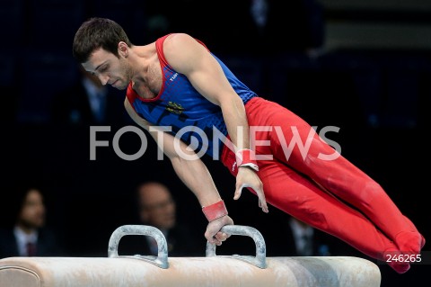  12.04.2019 SZCZECIN<br />
8. MISTRZOSTWA EUROPY W GIMNASTYCE SPORTOWEJ KOBIET I MEZCZYZN<br />
DZIEN 3 - FINAL WIELOBOJU MEZCZYZN<br />
8th European Championships in Artistic Gymnastics<br />
Day 3 - Men's All Around Final<br />
N/Z ARTUR DAVTYAN (ARM)<br />
 