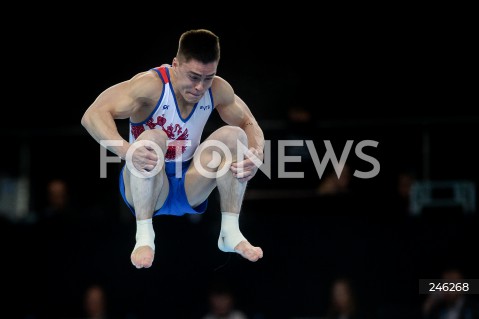  12.04.2019 SZCZECIN<br />
8. MISTRZOSTWA EUROPY W GIMNASTYCE SPORTOWEJ KOBIET I MEZCZYZN<br />
DZIEN 3 - FINAL WIELOBOJU MEZCZYZN<br />
8th European Championships in Artistic Gymnastics<br />
Day 3 - Men's All Around Final<br />
N/Z NIKITA NAGORNYY (RUS)<br />
 