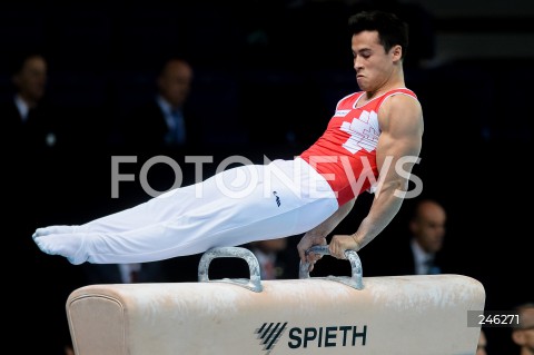  12.04.2019 SZCZECIN<br />
8. MISTRZOSTWA EUROPY W GIMNASTYCE SPORTOWEJ KOBIET I MEZCZYZN<br />
DZIEN 3 - FINAL WIELOBOJU MEZCZYZN<br />
8th European Championships in Artistic Gymnastics<br />
Day 3 - Men's All Around Final<br />
N/Z EDDY YUSOF (SUI)<br />
 