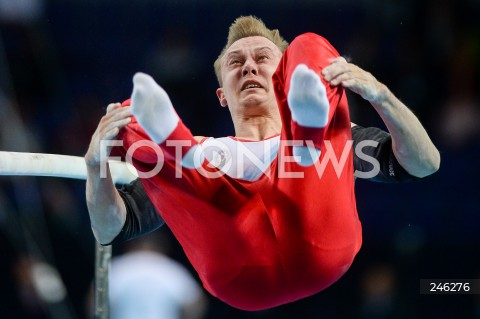  12.04.2019 SZCZECIN<br />
8. MISTRZOSTWA EUROPY W GIMNASTYCE SPORTOWEJ KOBIET I MEZCZYZN<br />
DZIEN 3 - FINAL WIELOBOJU MEZCZYZN<br />
8th European Championships in Artistic Gymnastics<br />
Day 3 - Men's All Around Final<br />
N/Z IVAN TIKHONOV (AZE)<br />
 