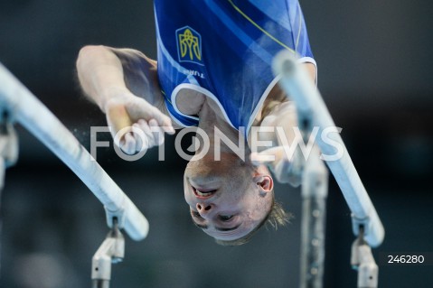  12.04.2019 SZCZECIN<br />
8. MISTRZOSTWA EUROPY W GIMNASTYCE SPORTOWEJ KOBIET I MEZCZYZN<br />
DZIEN 3 - FINAL WIELOBOJU MEZCZYZN<br />
8th European Championships in Artistic Gymnastics<br />
Day 3 - Men's All Around Final<br />
N/Z PETRO PAKNIUK (UKR)<br />
 