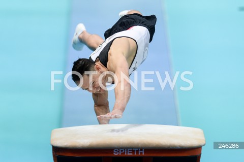  12.04.2019 SZCZECIN<br />
8. MISTRZOSTWA EUROPY W GIMNASTYCE SPORTOWEJ KOBIET I MEZCZYZN<br />
DZIEN 3 - FINAL WIELOBOJU MEZCZYZN<br />
8th European Championships in Artistic Gymnastics<br />
Day 3 - Men's All Around Final<br />
N/Z ANDREAS TOBA (GER)<br />
 