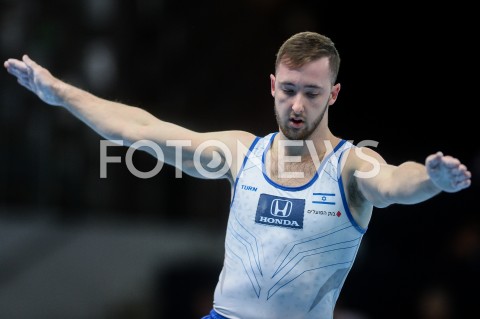  13.04.2019 SZCZECIN<br />
8. MISTRZOSTWA EUROPY W GIMNASTYCE SPORTOWEJ KOBIET I MEZCZYZN<br />
DZIEN 4 - FINALY NA PRZYRZADACH<br />
8th European Championships in Artistic Gymnastics<br />
Day 4 - Apparatus Finals<br />
N/Z ARTEM DOLGOPYAT (ISR)<br />
 